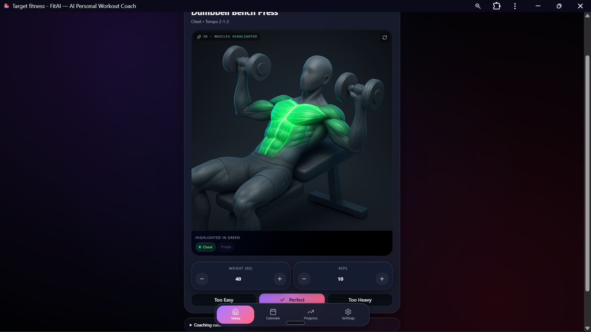 AI Adaptive Workout & Nutrition Planner